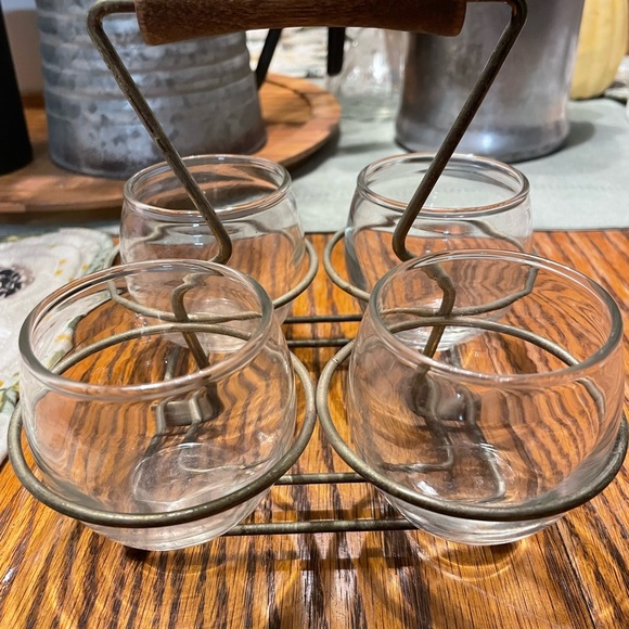 Vintage cocktail drink caddy - Picture 3 of 4